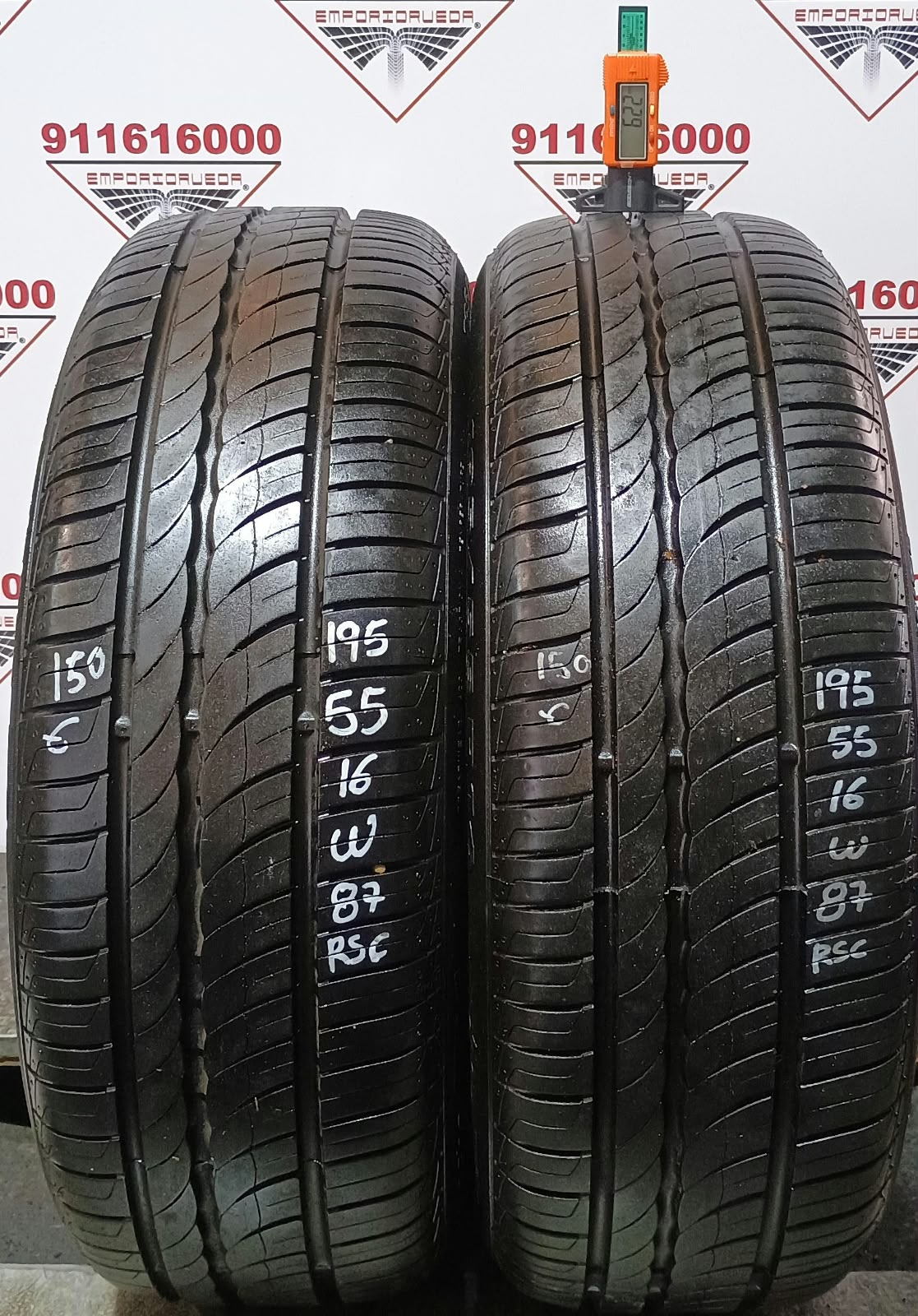 PIRELLI  USADO RSC 195/55 R16 87 W